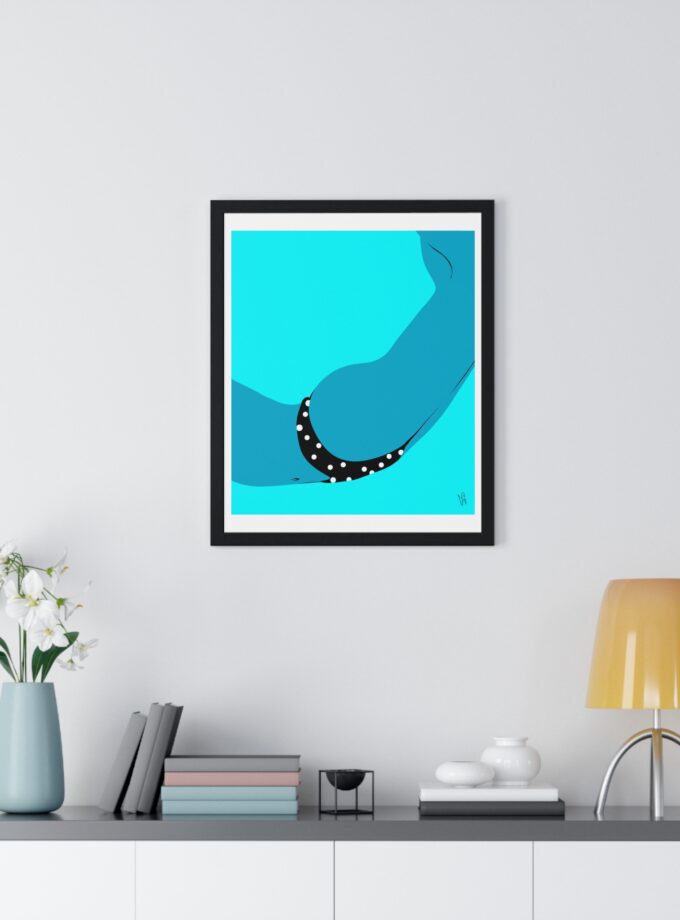 Dive In Poster, Framed