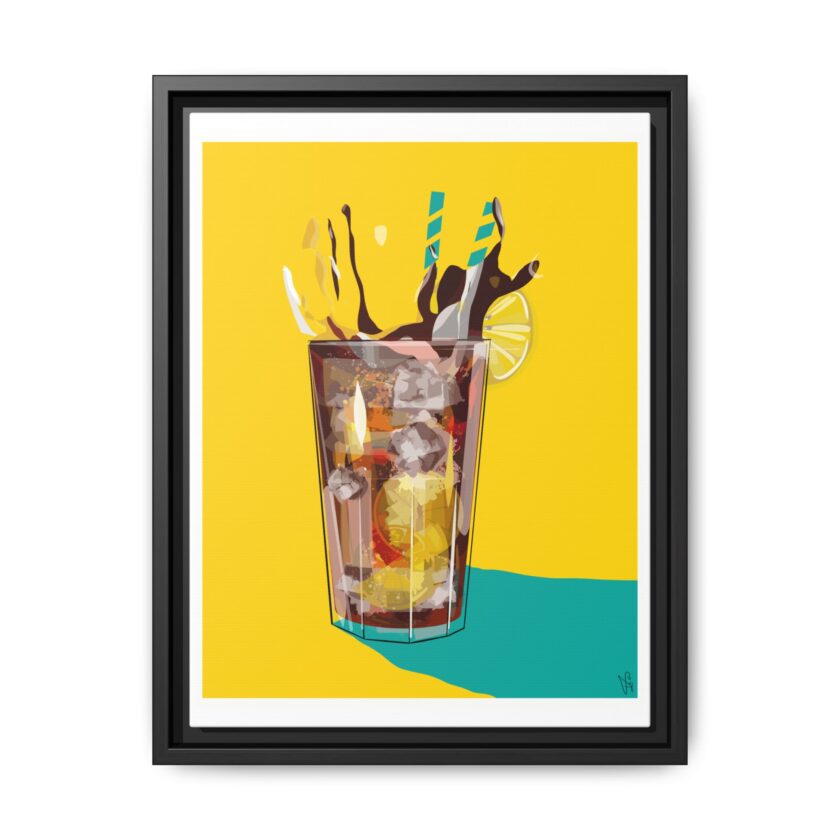Splash Canvas, Framed - Image 5