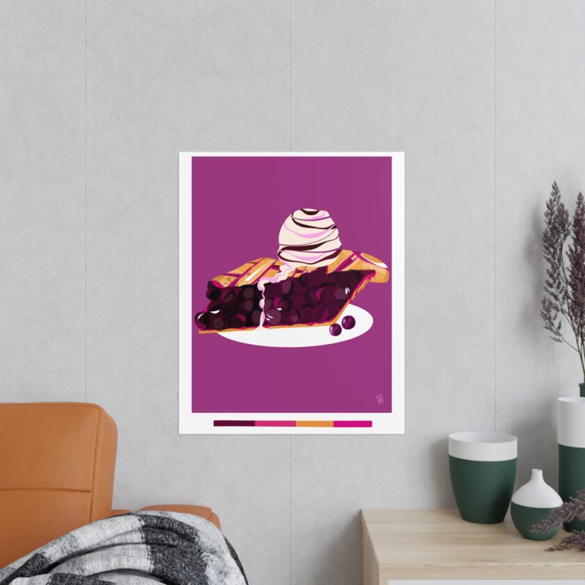 Blueberry Pie Poster - Image 8