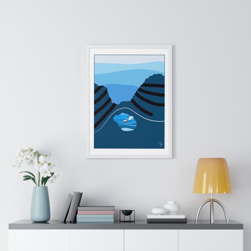 Sky Is Bright Poster, Framed - Image 11