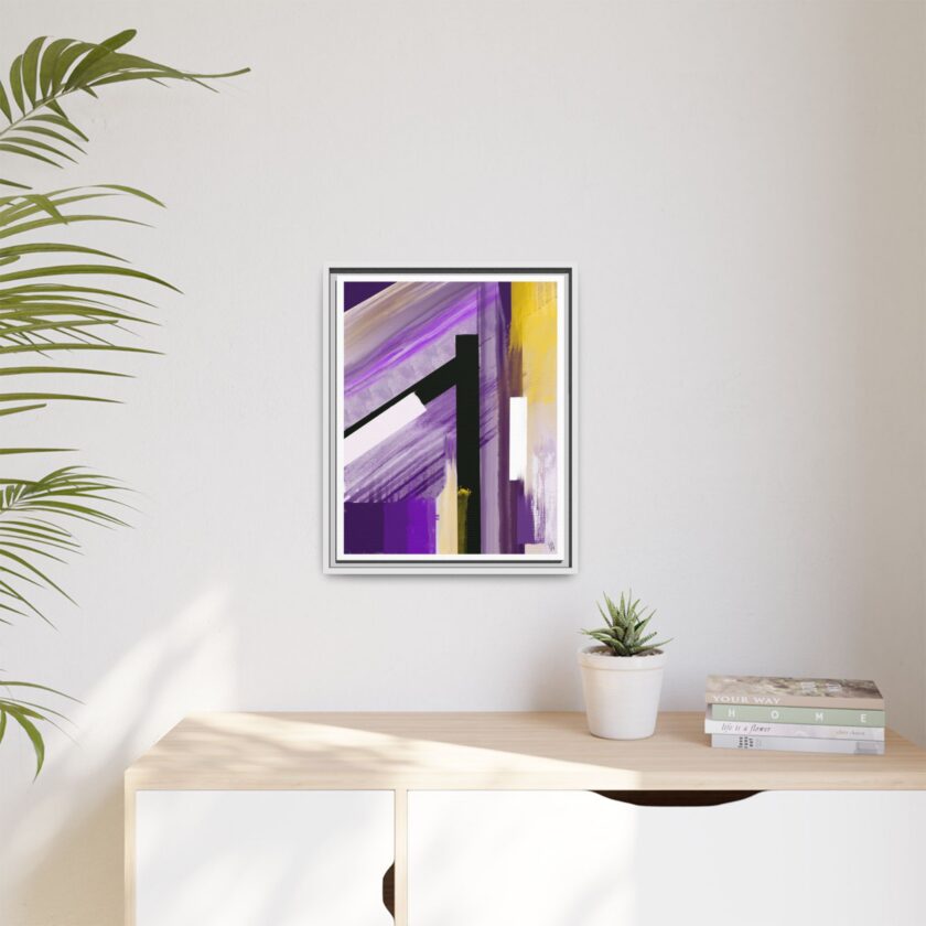 Lilac Canvas, Framed - Image 43