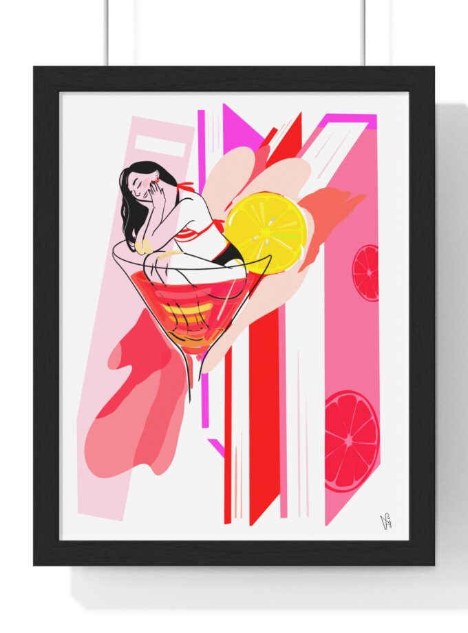Cosmopolitana Poster, Framed