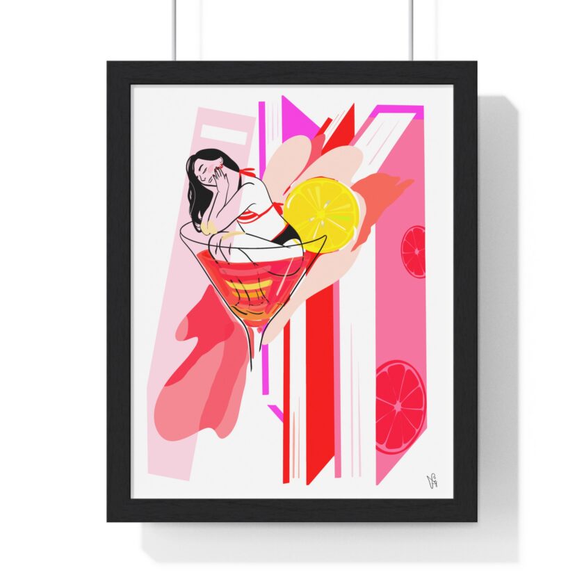 Cosmopolitana Poster, Framed