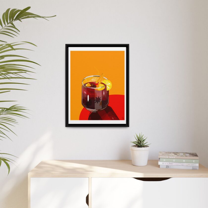Mulled Wine Canvas, Framed - Image 15
