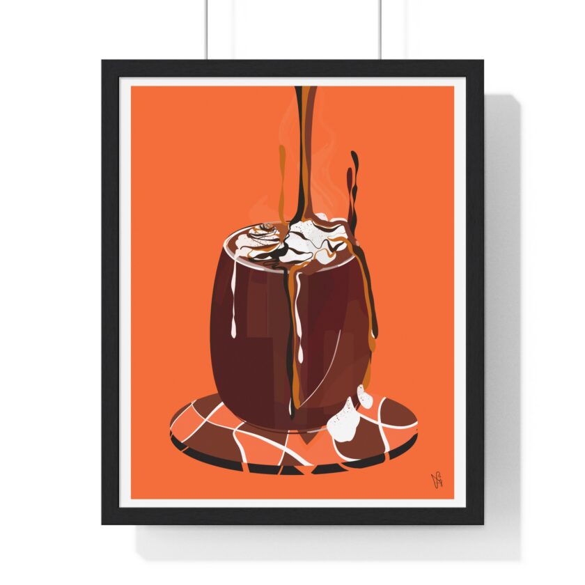 Hot Chocolate Poster, Framed - Image 19