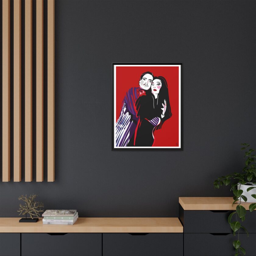 90' Bloody Halloween Canvas, Framed - Image 64