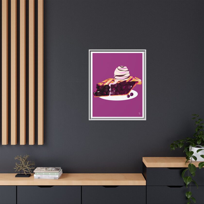 Blueberry Pie Canvas, Framed - Image 72