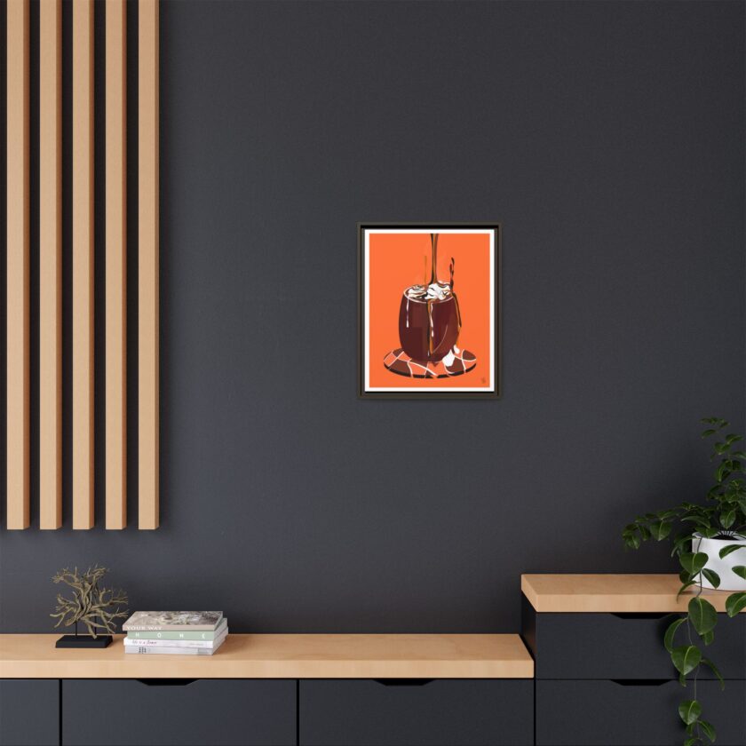 Hot Chocolate Canvas, Framed - Image 40