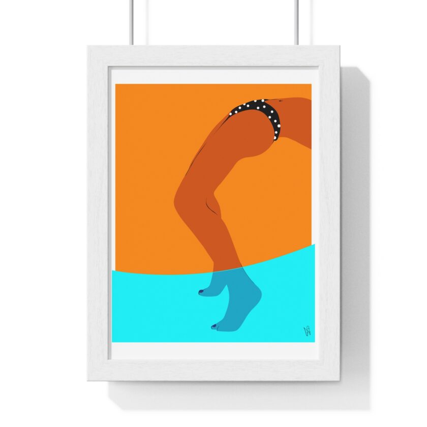 Pool Bridge Poster, Framed - Image 16