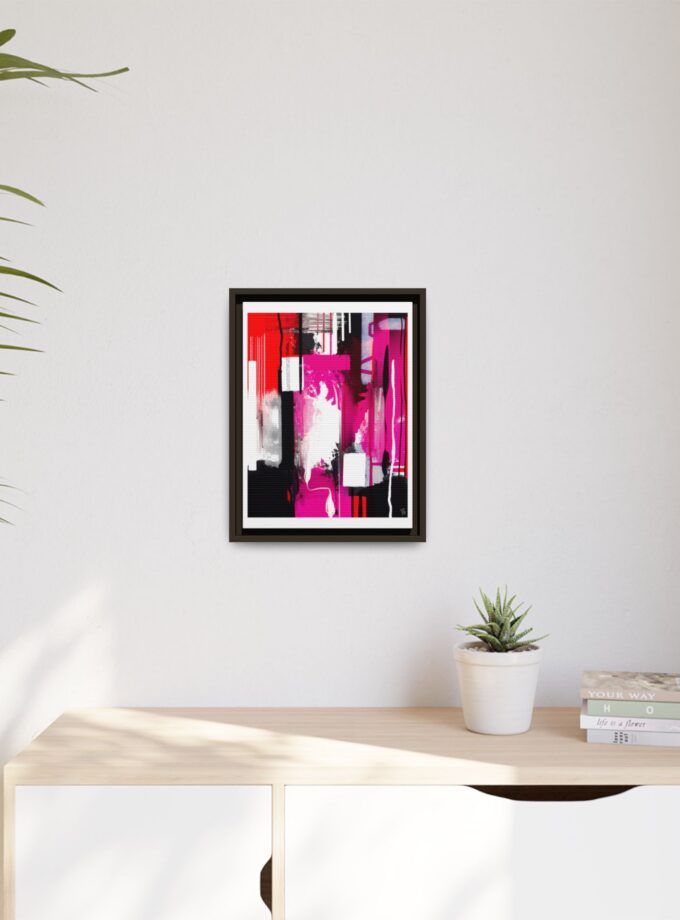 End Of Grieving Canvas, Framed