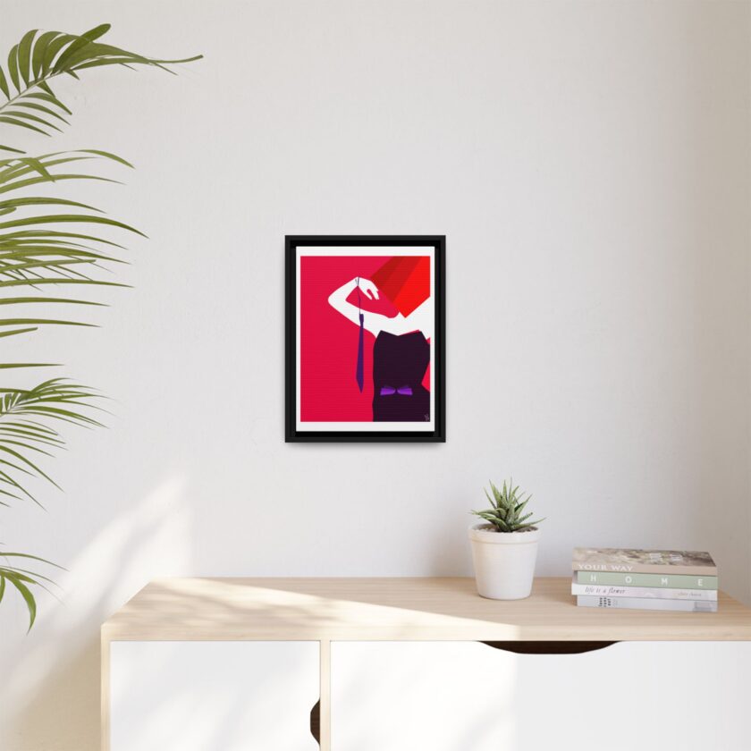 Mistress Canvas, Framed - Image 7
