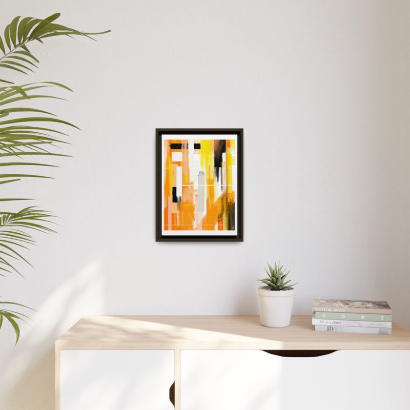 Liquid Gold Canvas, Framed - Image 31