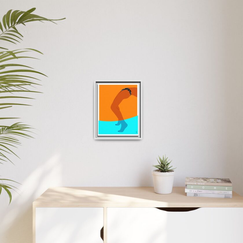 Pool Bridge Canvas, Framed - Image 27