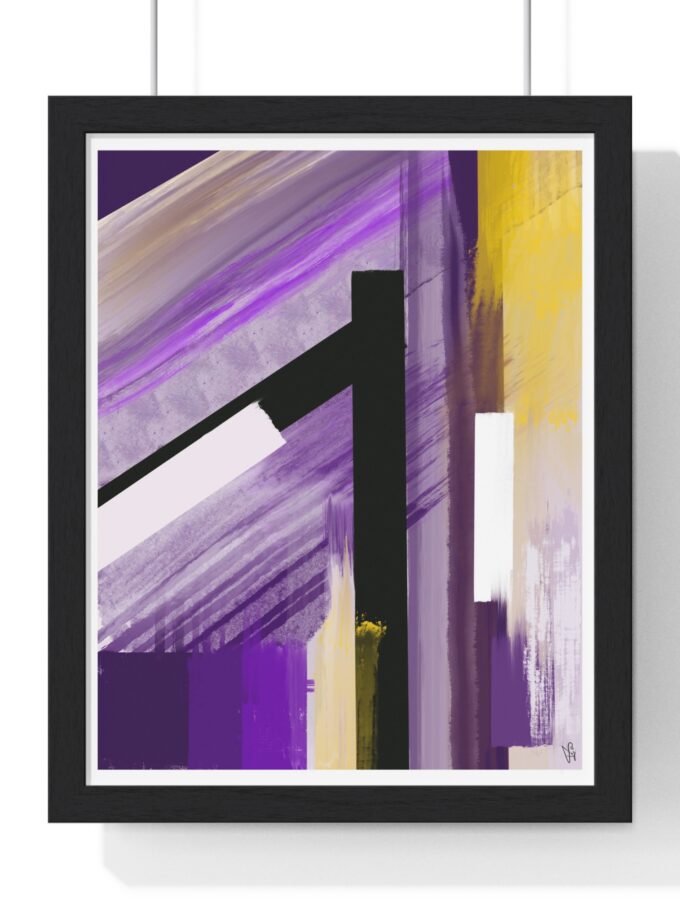 Lilac Poster, Framed