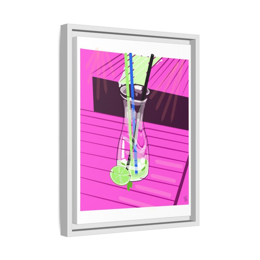 Mojito In Starigrad Canvas, Framed - Image 34