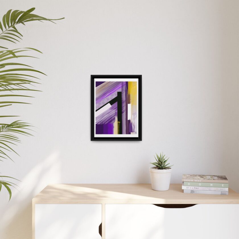 Lilac Canvas, Framed - Image 7