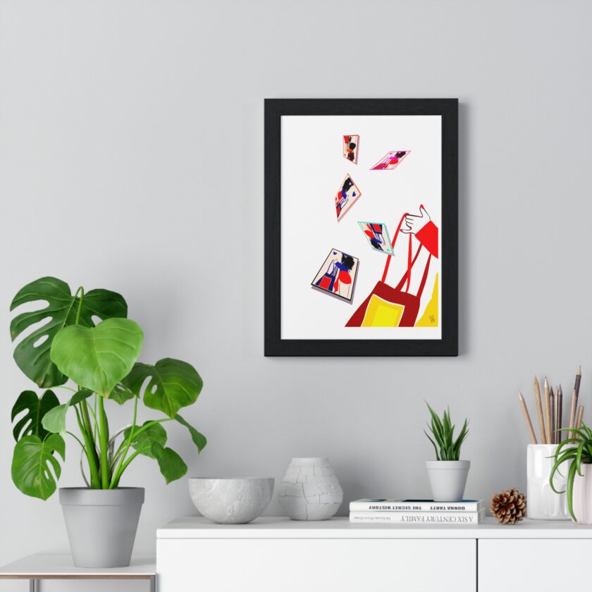 Memory Cards Poster, Framed - Image 14