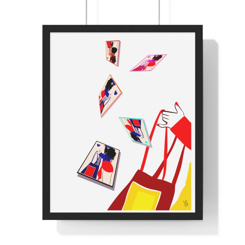Memory Cards Poster, Framed - Image 19
