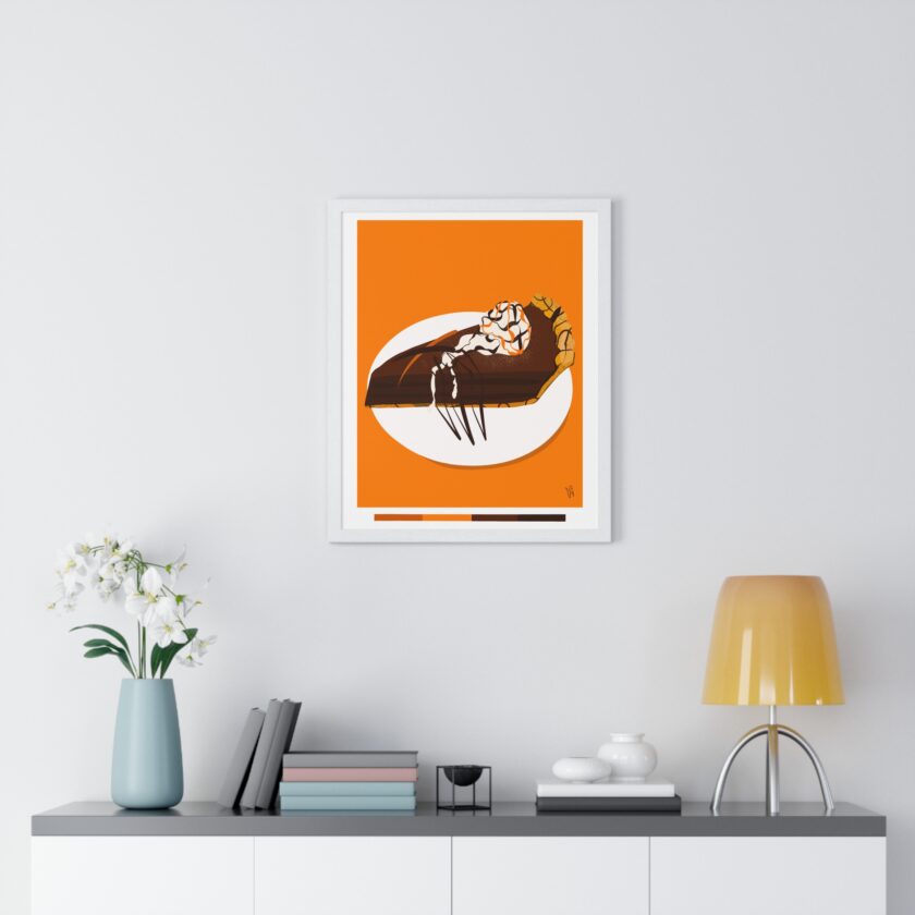 Chocolate Pie Poster, Framed - Image 23