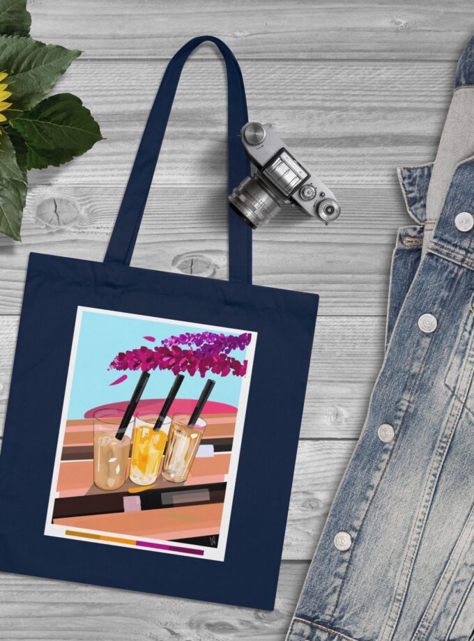 Under The Bugenvilija Tote Bag