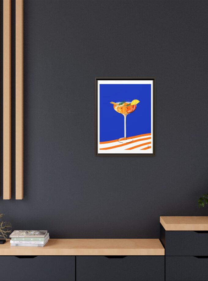 Apple Cider Canvas, Framed