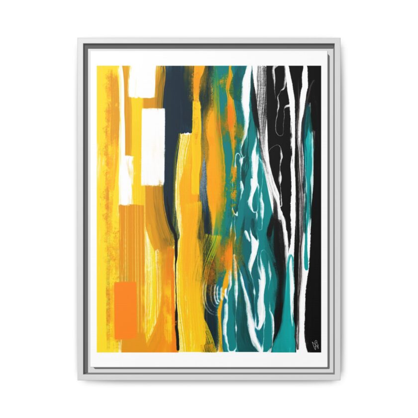 Midnight Swim Canvas, Framed - Image 49