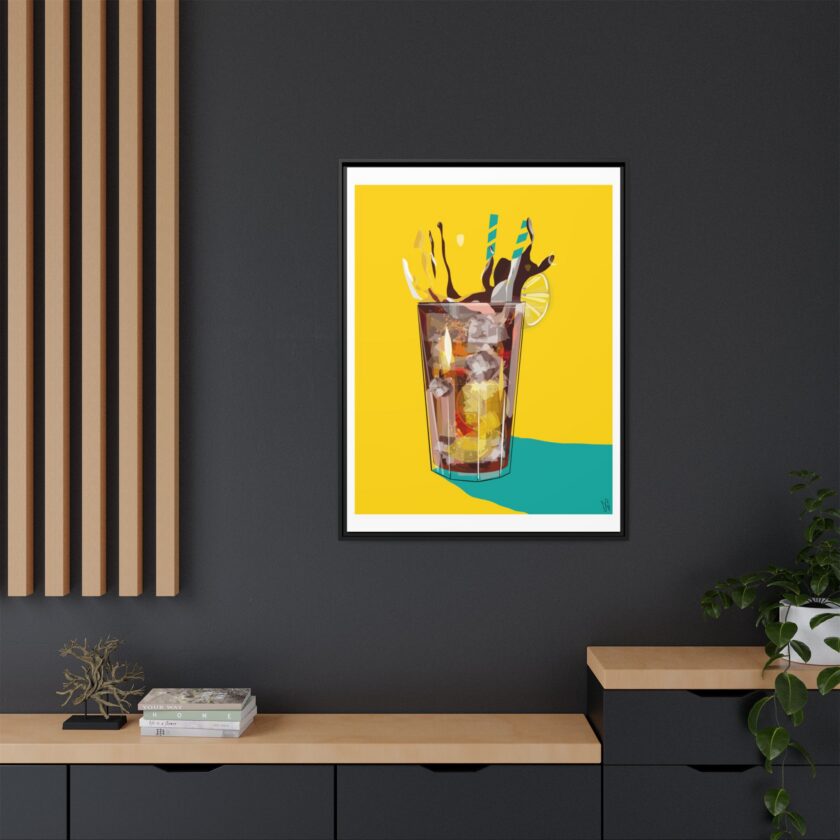 Splash Canvas, Framed - Image 20
