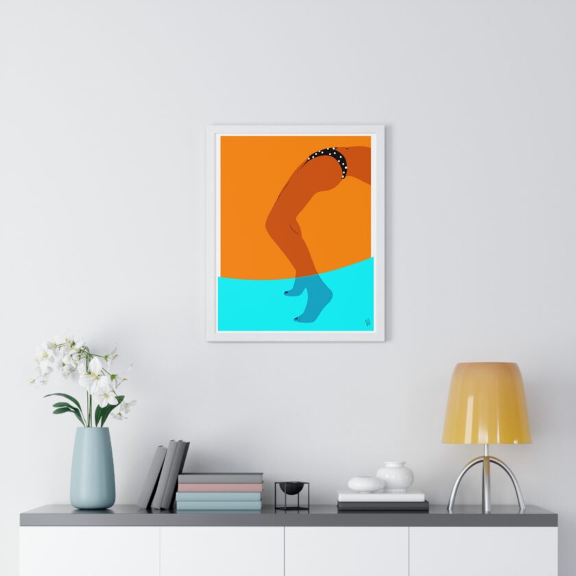 Pool Bridge Poster, Framed - Image 23