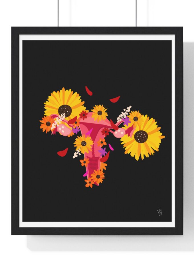 Nature Is Healing Poster, Framed