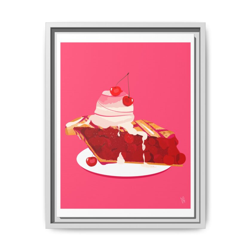 Cherry Pie Canvas, Framed - Image 33