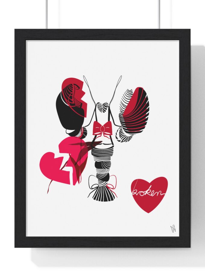Heartbroken Poster, Framed