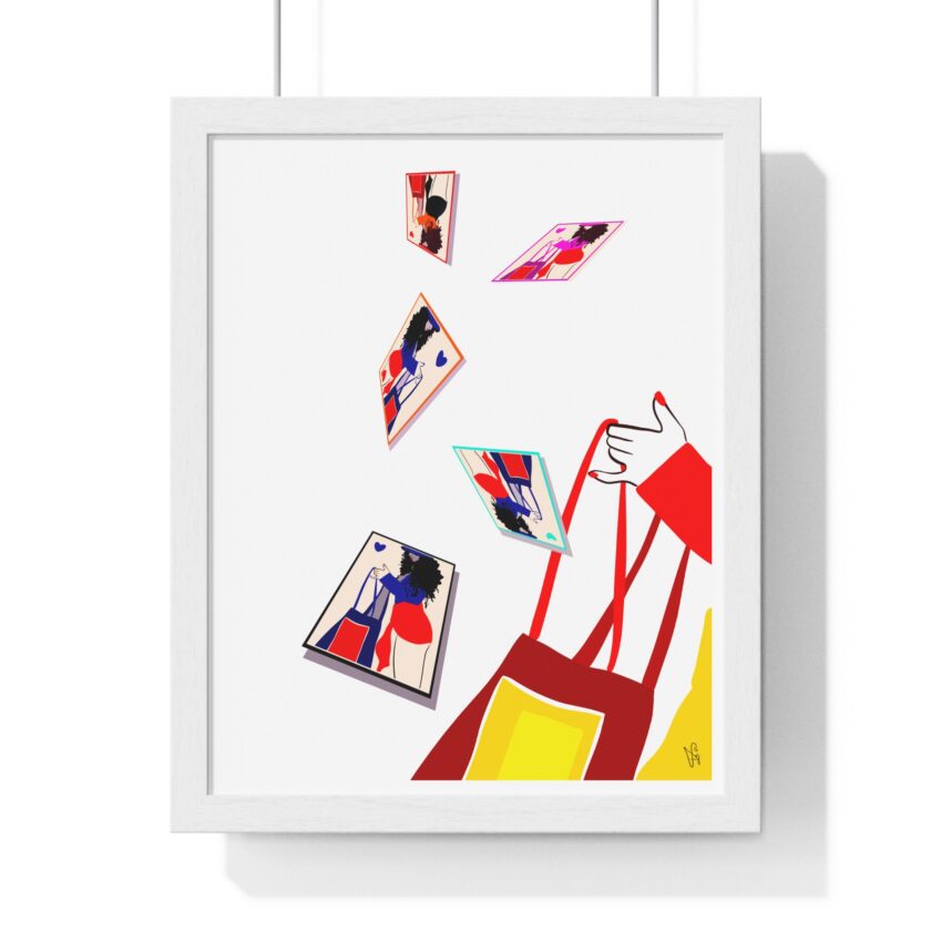 Memory Cards Poster, Framed - Image 4