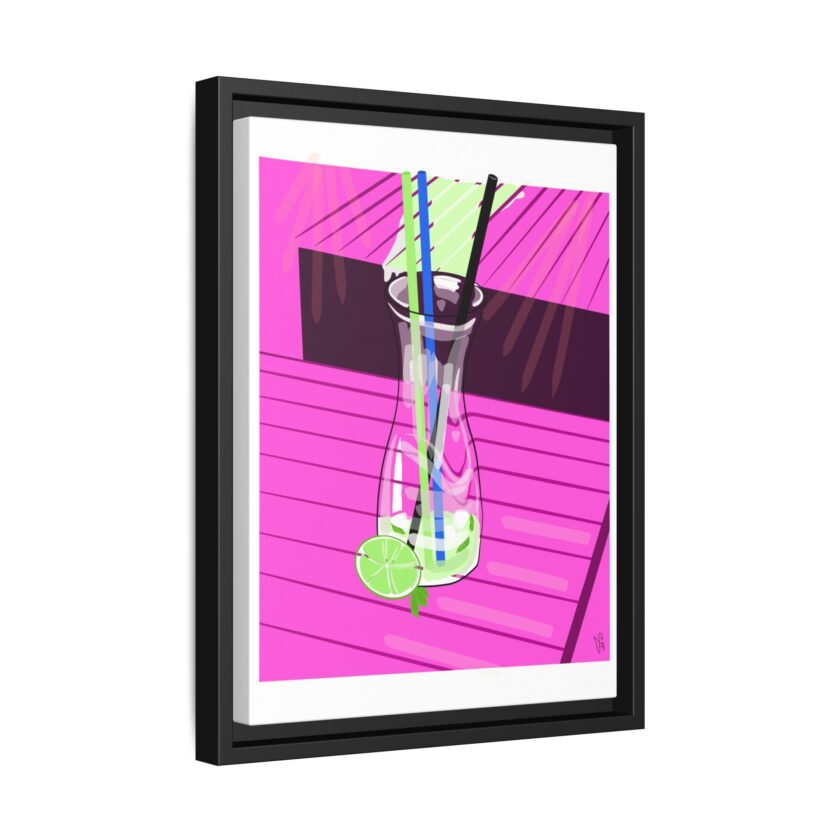 Mojito In Starigrad Canvas, Framed - Image 6