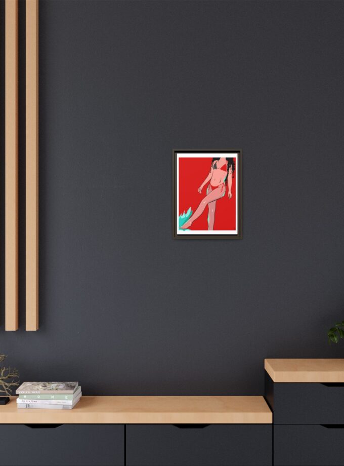 Budva Canvas, Framed