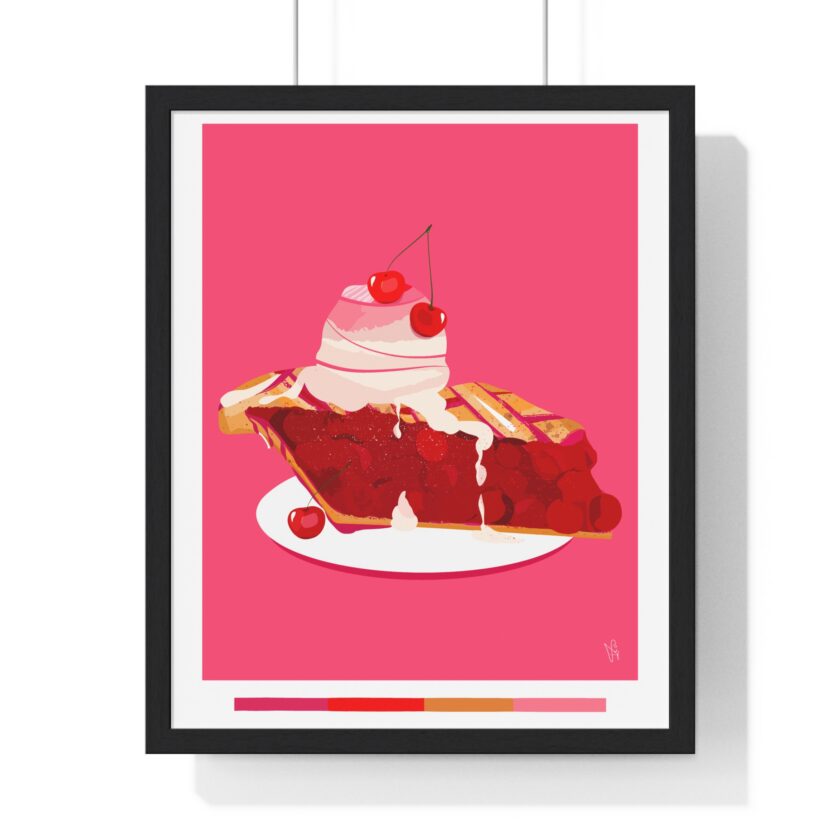Cherry Pie Poster, Framed - Image 19