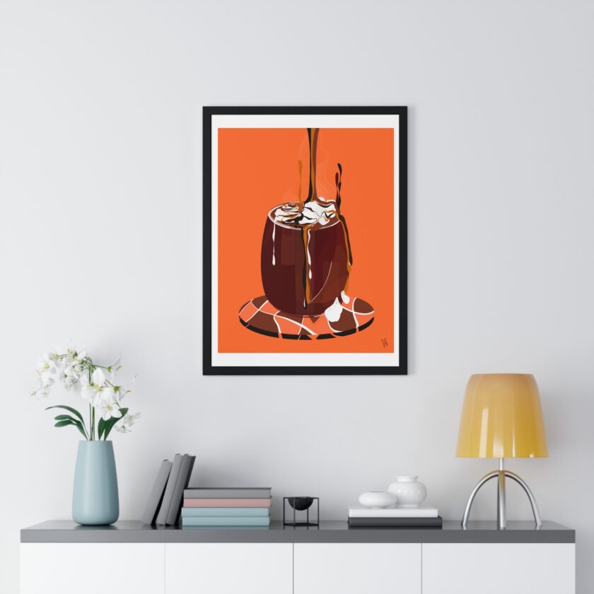Hot Chocolate Poster, Framed - Image 8