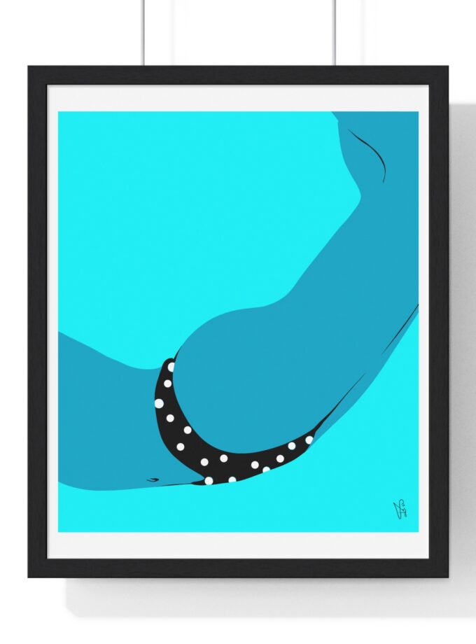 Dive In Poster, Framed