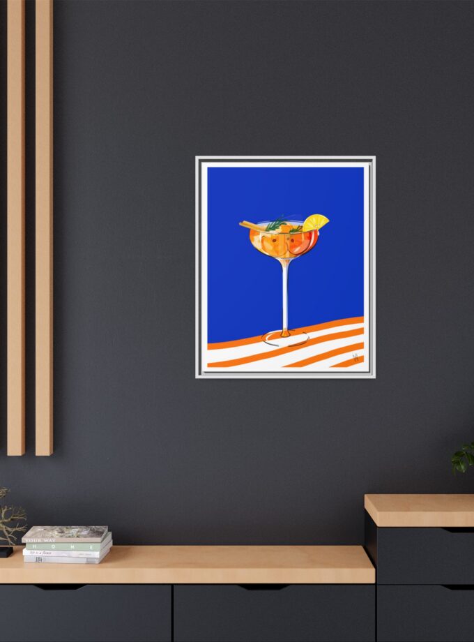 Apple Cider Canvas, Framed