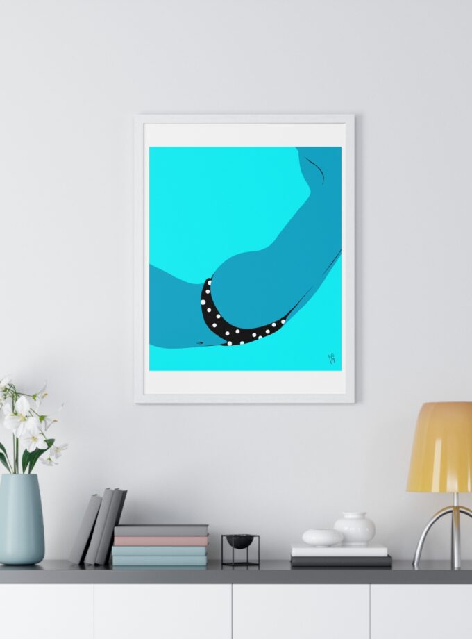 Dive In Poster, Framed