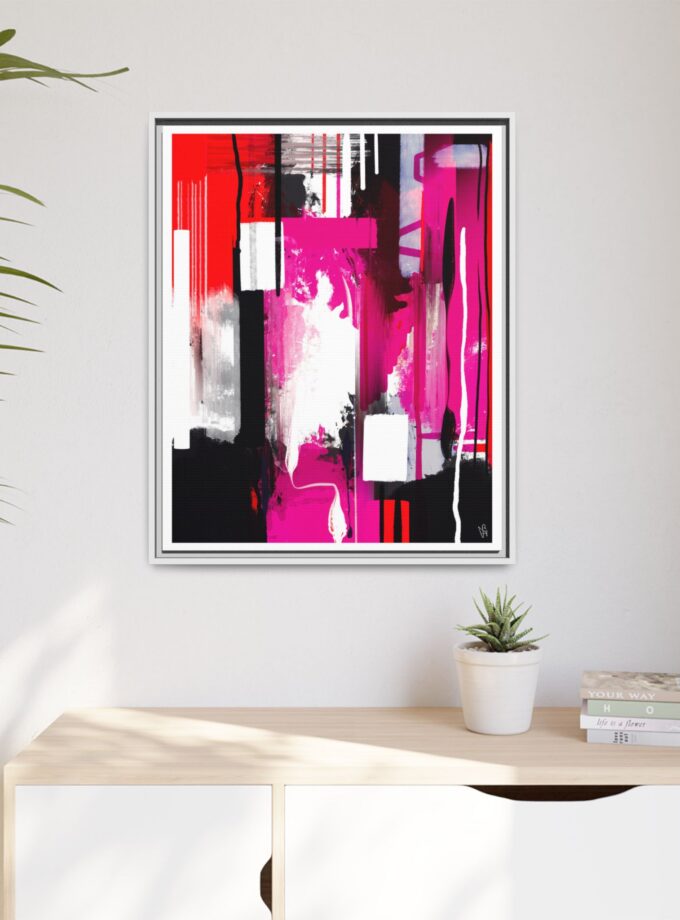 End Of Grieving Canvas, Framed