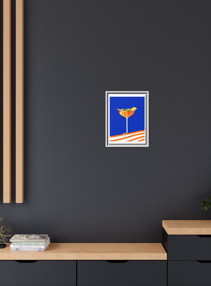 Apple Cider Canvas, Framed