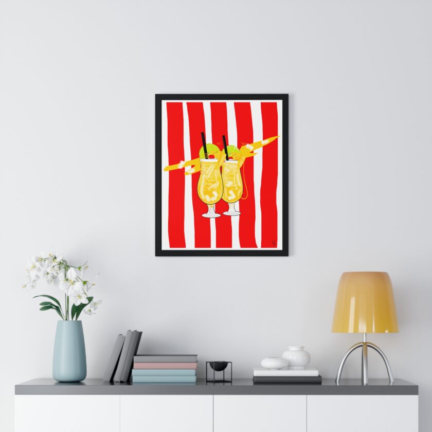 Pina Colada Poster, Framed - Image 20