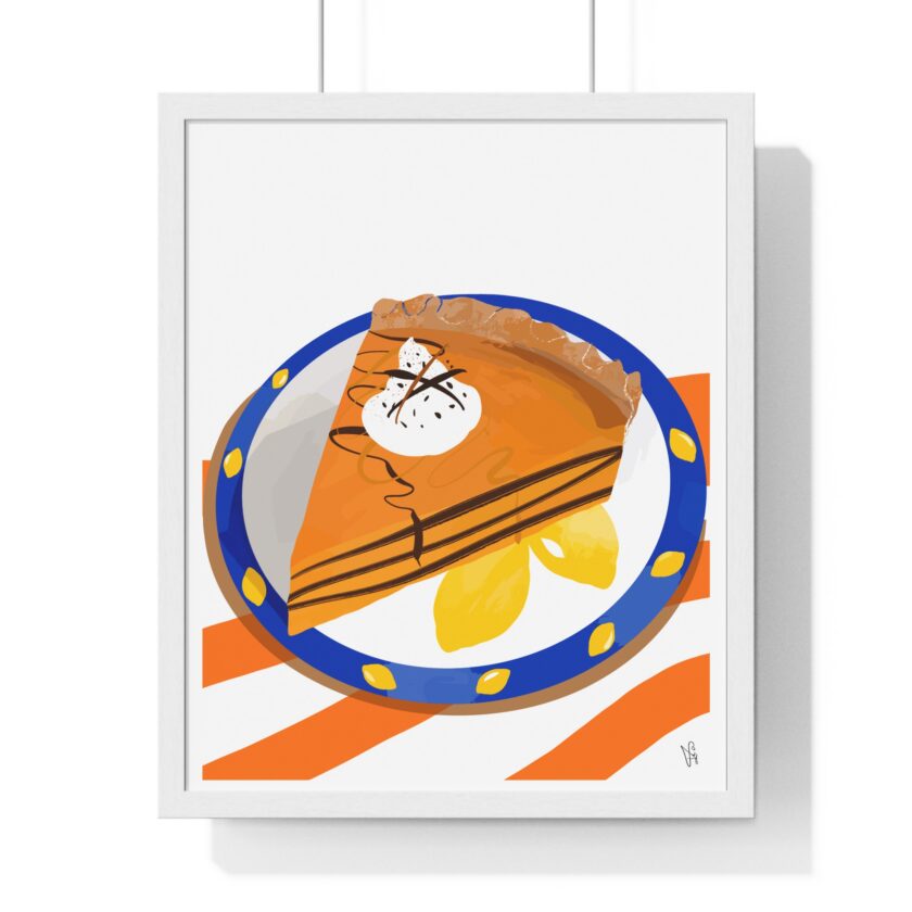 Pumpkin Pie Poster, Framed - Image 22