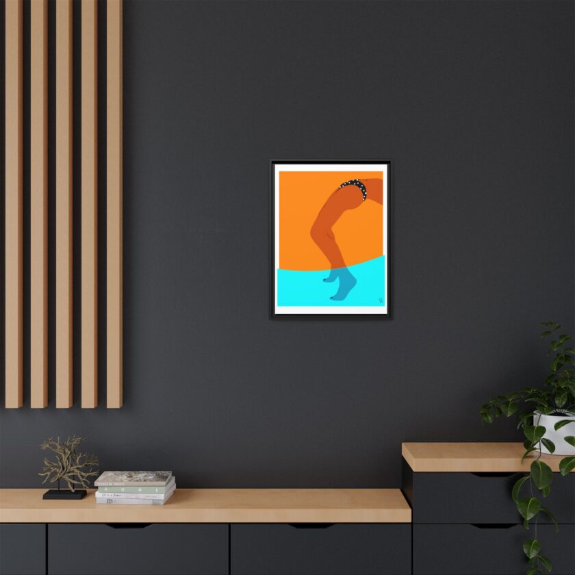 Pool Bridge Canvas, Framed - Image 16
