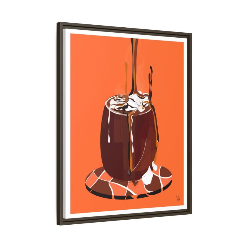 Hot Chocolate Canvas, Framed - Image 66