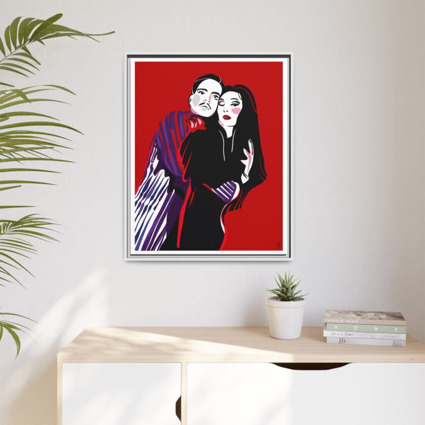 90' Bloody Halloween Canvas, Framed - Image 71