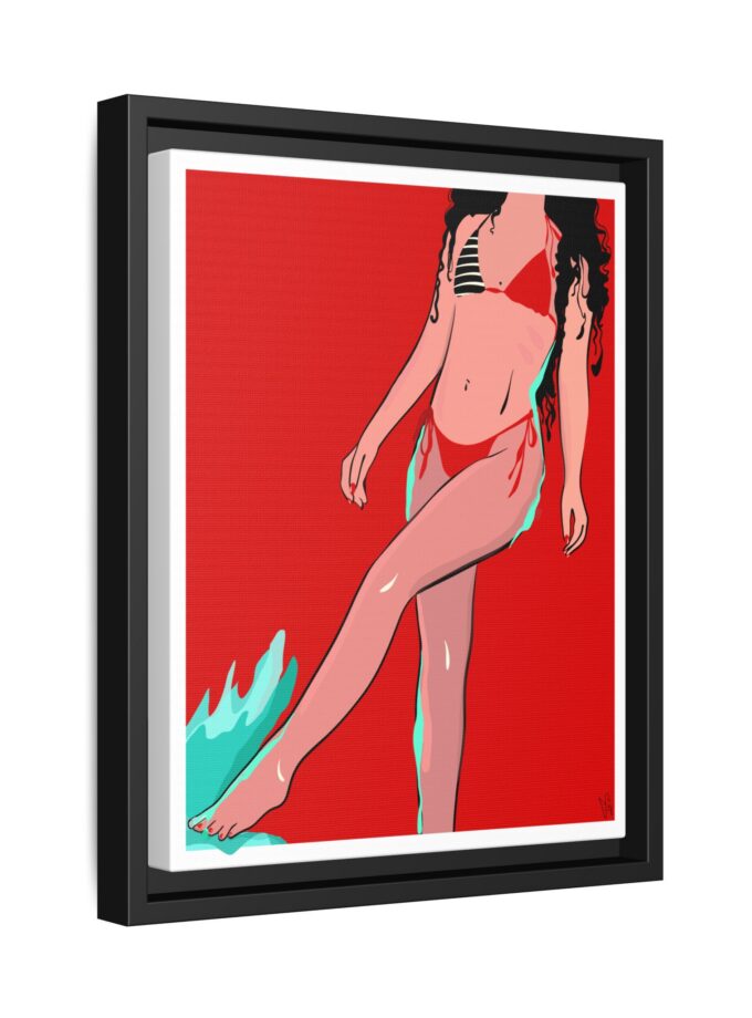 Budva Canvas, Framed