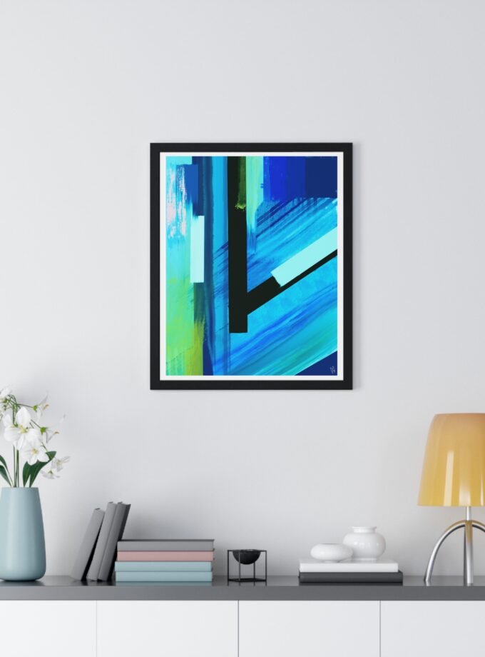 Future Poster, Framed