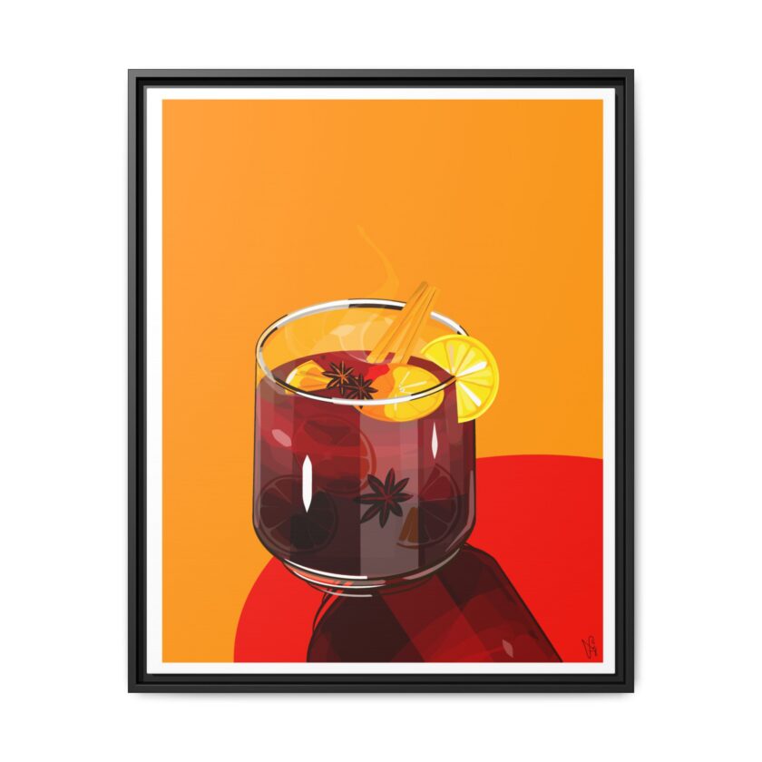 Mulled Wine Canvas, Framed - Image 61
