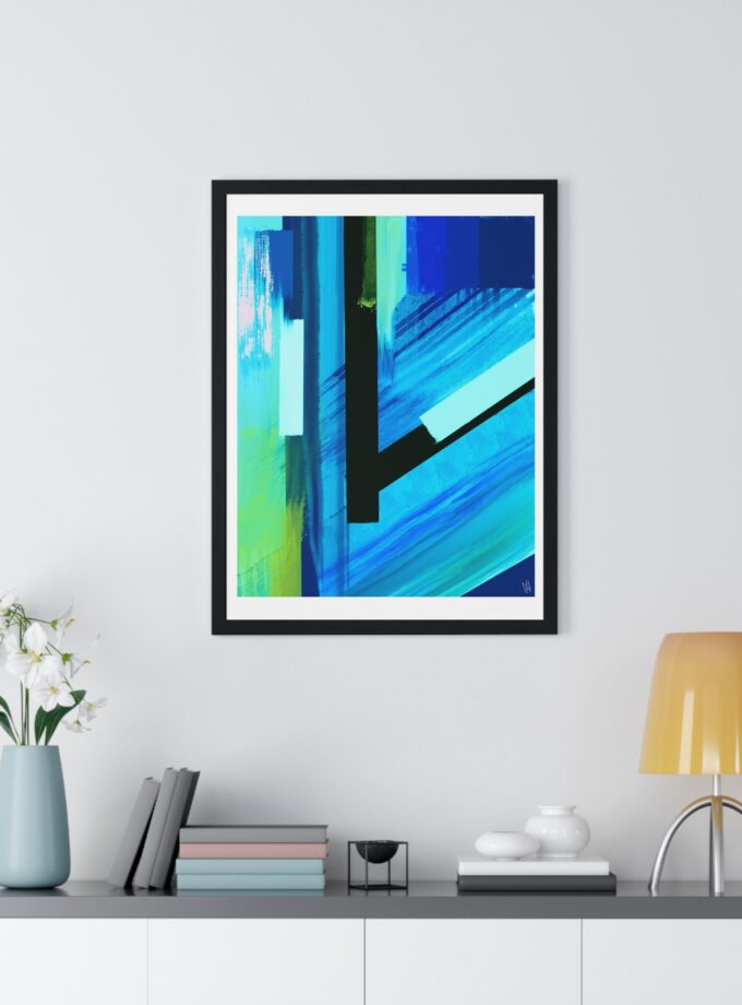 Future Poster, Framed